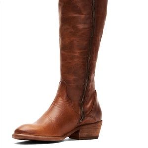 Frye Leather Carson Lug Riding Boots